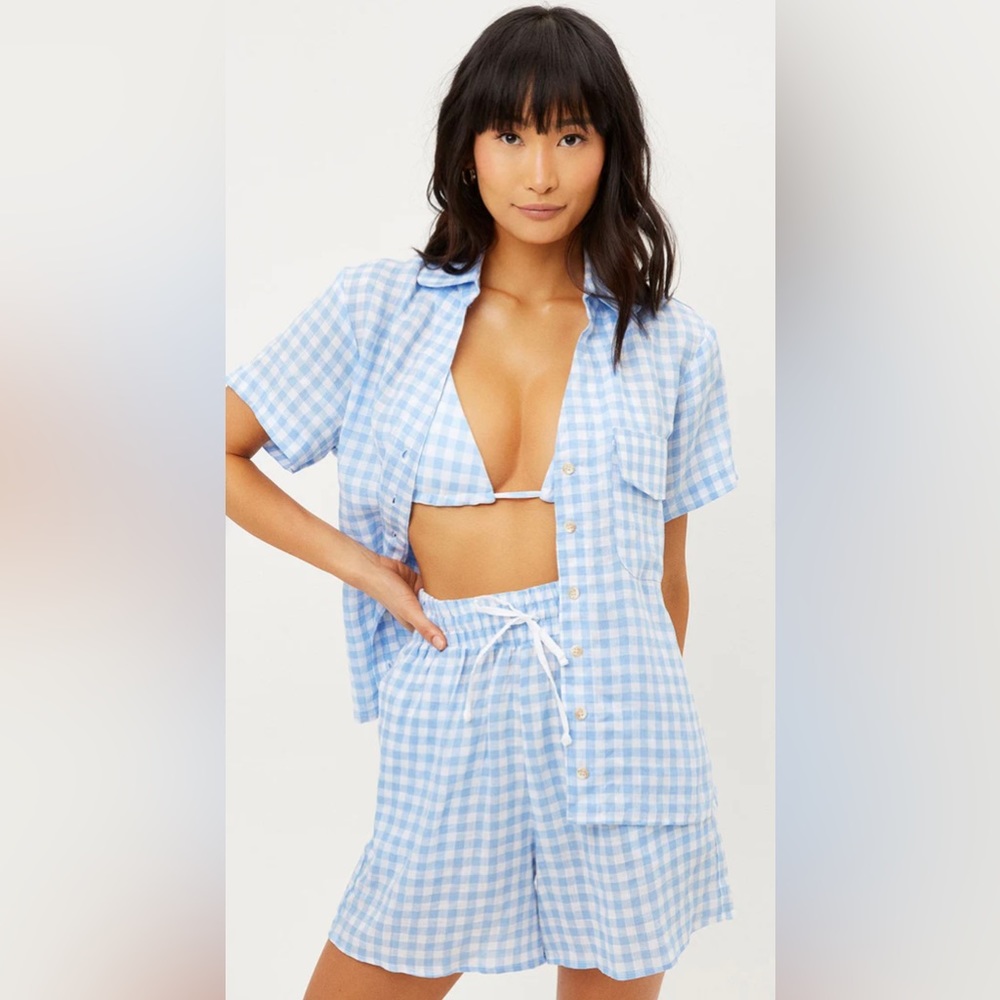 Lou Button Up Top
